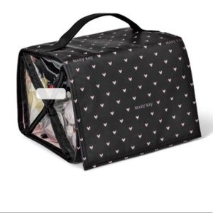 Mary Kay Black and Pink Cosmetic Bag